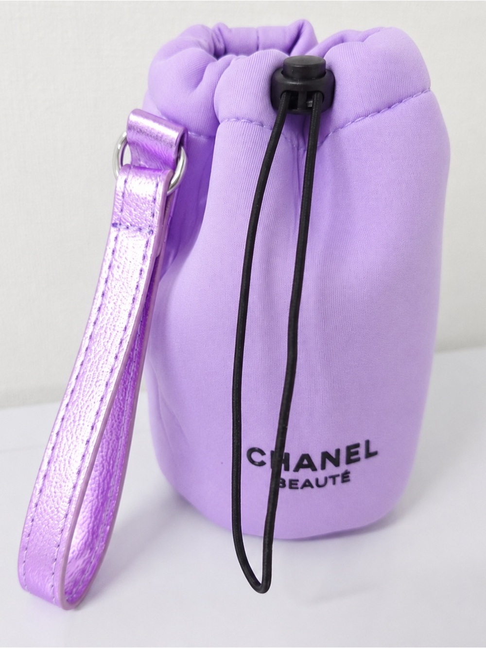 Chanel Beauty Limited Edition Lavender Drawstring Pouch